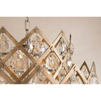 Tiara 11-Light Chandelier in Vienna Bronze 32.25L x 32.25W x 39H