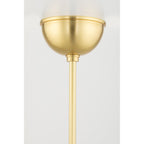 Saratoga 16-Light Chandelier in Aged Brass 62.5L x 62.5W x 42.5H