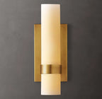 Ravelle Milk Glass Sconce 12"