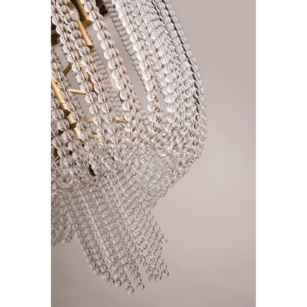 Royalton 6-Light Chandelier in Aged Brass 18.25L x 18.25W x 27.75H