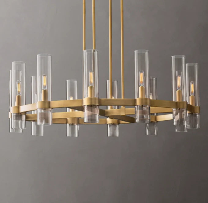 Ravelle Round Chandelier 36"