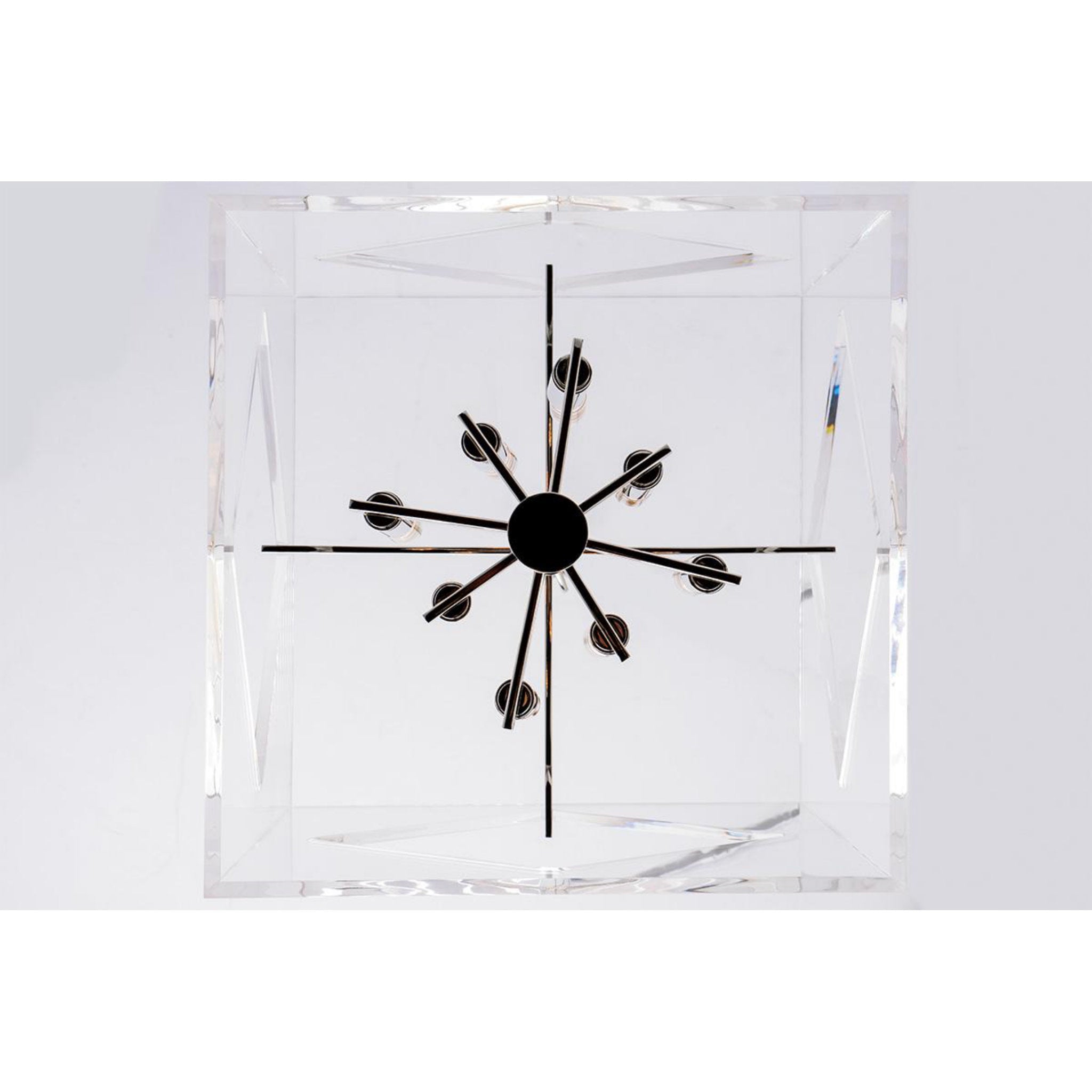Travis 8-Light Chandelier in Aged Brass 24L x 24W x 32H