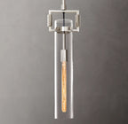 Machinist Glass Cylinder Pendant