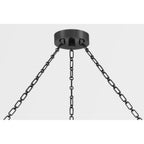 Rosendale 1-Light Chandelier in Aged Brass 56L x 56W x 2.25H