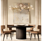 Boule De Cristal Clear Glass Round Chandelier 60"