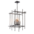 Tura 8-Light Large Chandelier 8-Light in Oil Rubbed Bronze