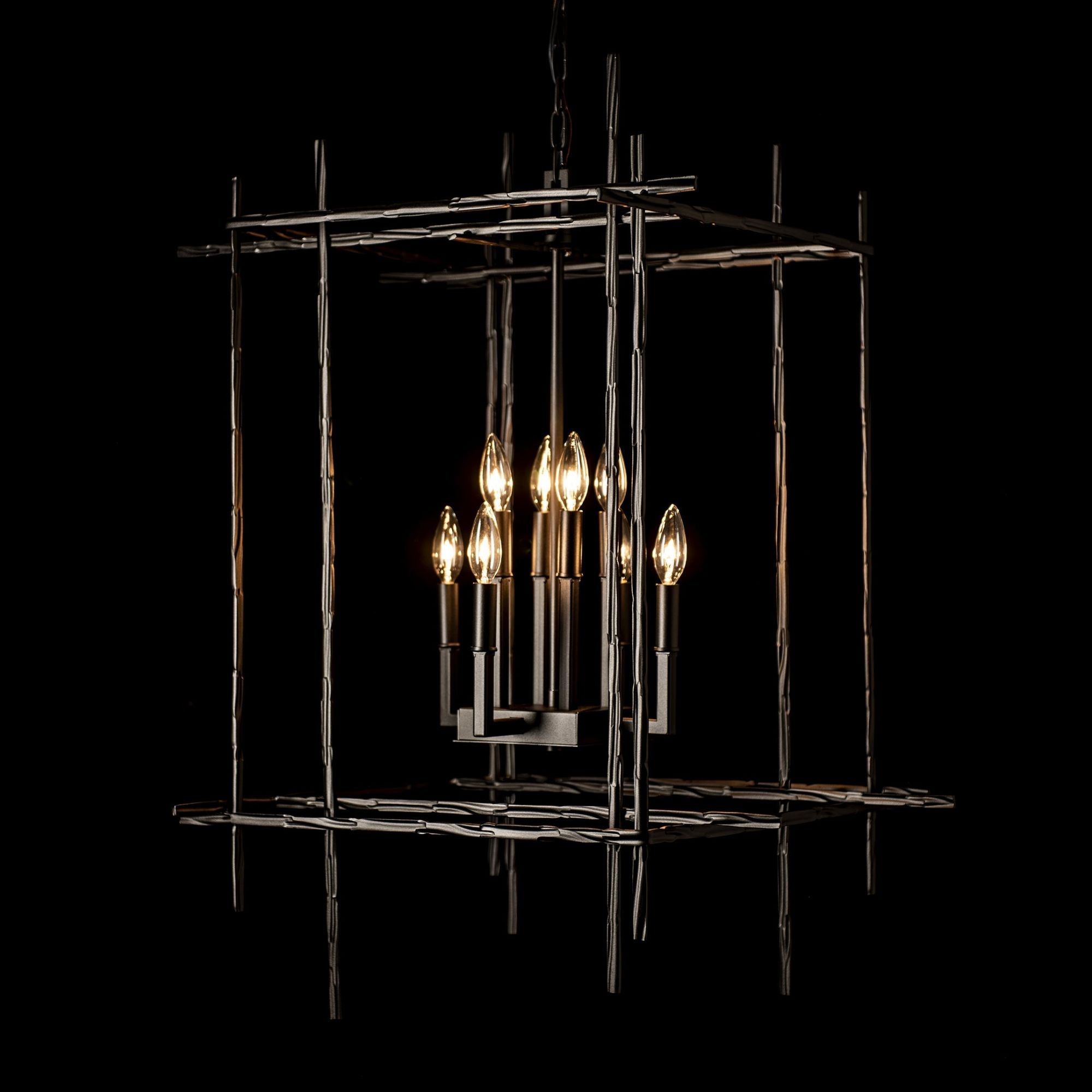 Tura 8-Light Large Chandelier 8-Light in Oil Rubbed Bronze