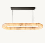 Rivage Lisse Oval Chandelier 57"