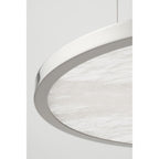 Eastport 1-Light Chandelier in Polished Nickel 24L x 24W x 1.25H