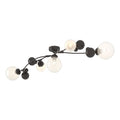 Sprig Semi-Flush 5-Light Opaline Glass (WF) in Oil Rubbed Bronze