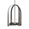 Triomphe 8-Light Pendant 8-Light Frosted Glass (FD) in Dark Smoke