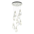 Luma 9-Light Large Crystal Pendant 9-Light Crystal in Sterling