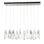 Luma 10-Light Large Crystal Pendant 10-Light Crystal in Sterling