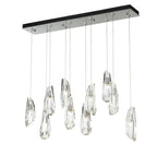 Luma 10-Light Large Crystal Pendant 10-Light Crystal in Sterling