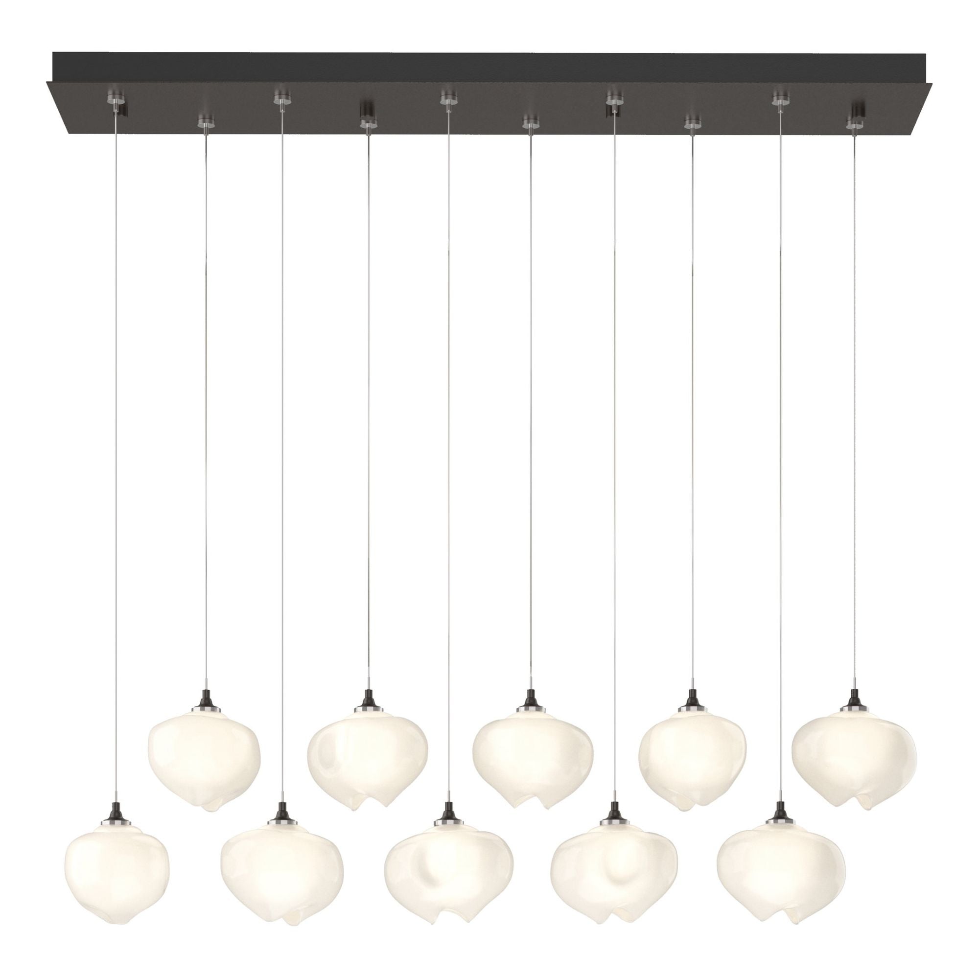 Ume 10-Light Pendant 10-Light Frosted Glass (FD) in Oil Rubbed Bronze