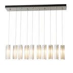 Exos Glass 10-Light Pendant 10-Light Opal Glass (GG) in Sterling