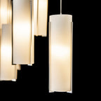Exos Glass 10-Light Pendant 10-Light Opal Glass (GG) in Sterling