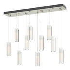 Exos Glass 10-Light Pendant 10-Light Opal Glass (GG) in Sterling