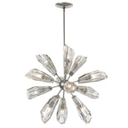 Luma 12-Light Starburst Pendant 12-Light Crystal in Sterling