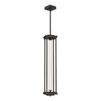 Athena 1-Light Large LED Lantern LED Clear Glass (ZM) in Oil Rubbed Bronze