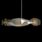 Waves Pendant 6-Light in Sterling