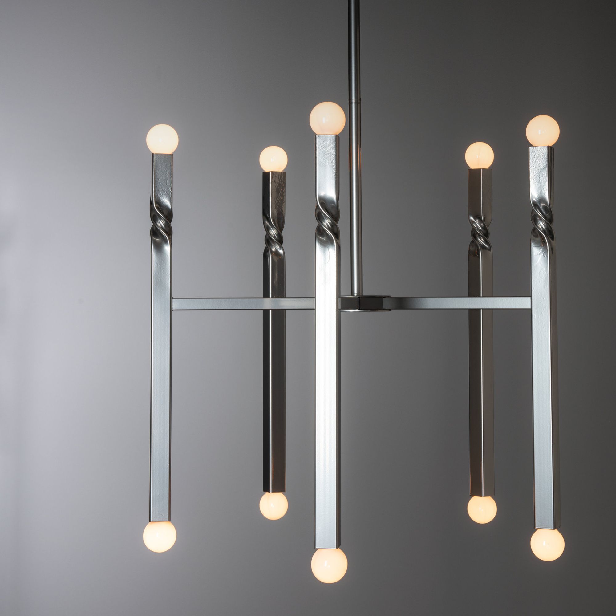 Helix 10-Light Pendant 10-Light in Sterling