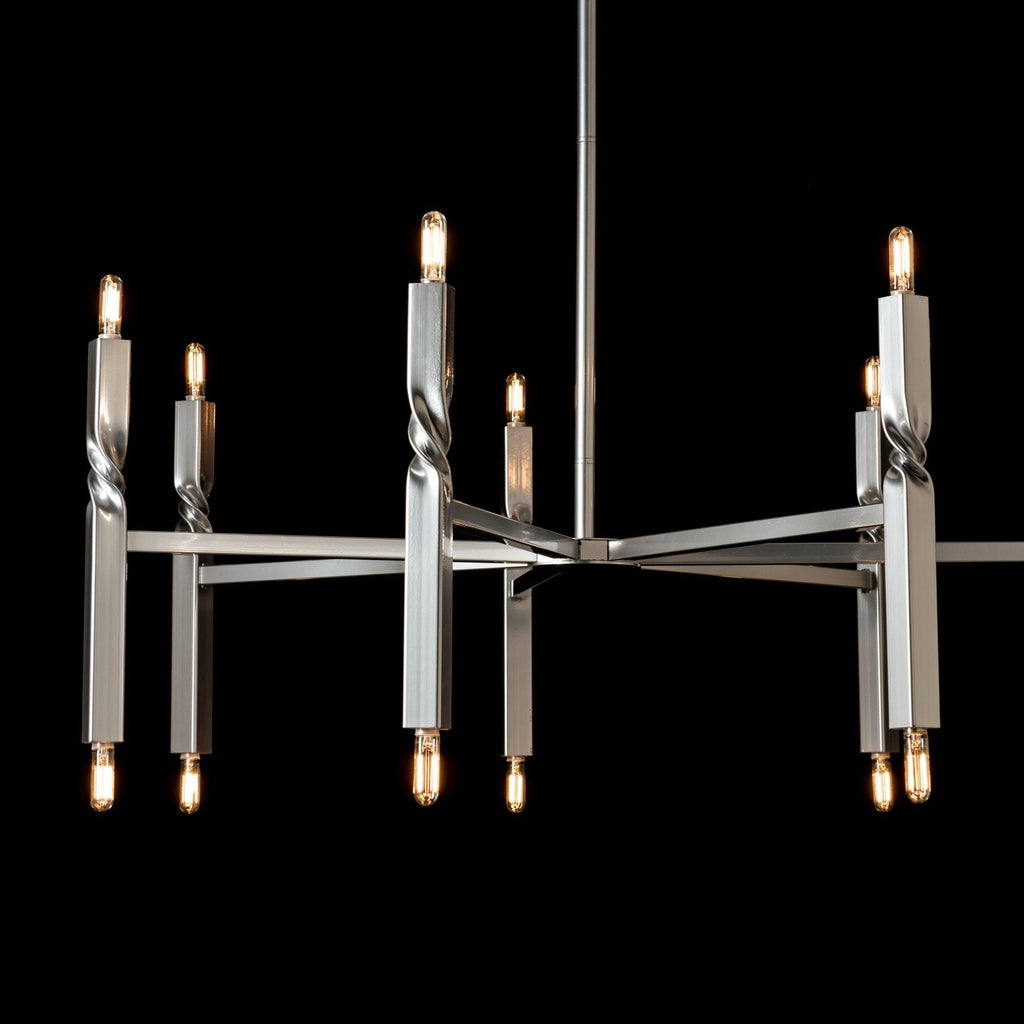 Helix 14-Light Pendant 14-Light in Sterling