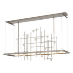 Spring LED Pendant LED Clear Bubble Glass (YG) in Dark Smoke