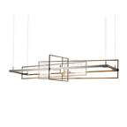 Summer LED Pendant Aqualite Glass LED in Dark Smoke