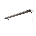 Summer LED Pendant Aqualite Glass LED in Dark Smoke