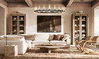 Ravelle Round Chandelier 60"