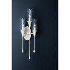 Chisel 16-Light Chandelier in Black Iron 41.25L x 41.25W x 28H