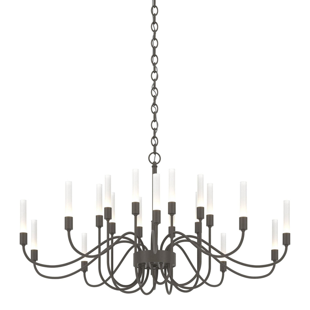 Lisse 20 Arm Chandelier 20-Light in Dark Smoke