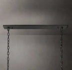 Harlow Crystal Rectangular Chandelier 54"