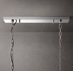 Harlow Calcite Rectangular Chandelier 42"