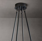 Torche De Verre Round Chandelier 70"