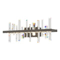 Solitude LED Sconce Crystal LED in Dark Smoke