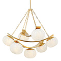 Duxbury 7-Light Chandelier in Aged Brass 43.75L x 43.75W x 39.75H