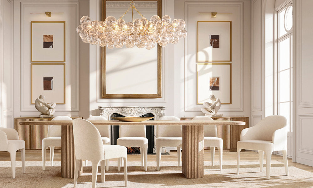 Talia Ring Chandelier 63"