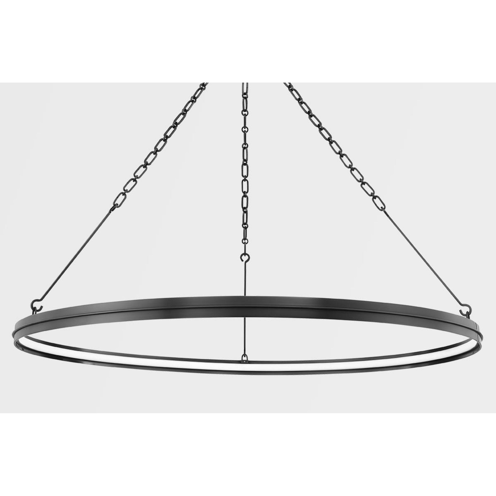 Rosendale 1-Light Chandelier in Polished Nickel 42L x 42W x 2.25H