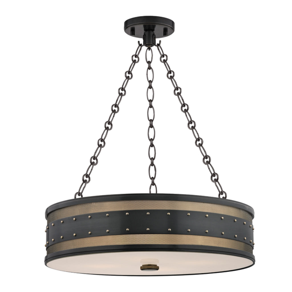 Gaines 4-Light Chandelier in Aged Old Bronze 22L x 22W x 5.75H