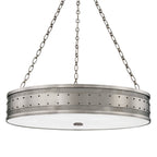Gaines 6-Light Chandelier in Historic Nickel 30L x 30W x 7H