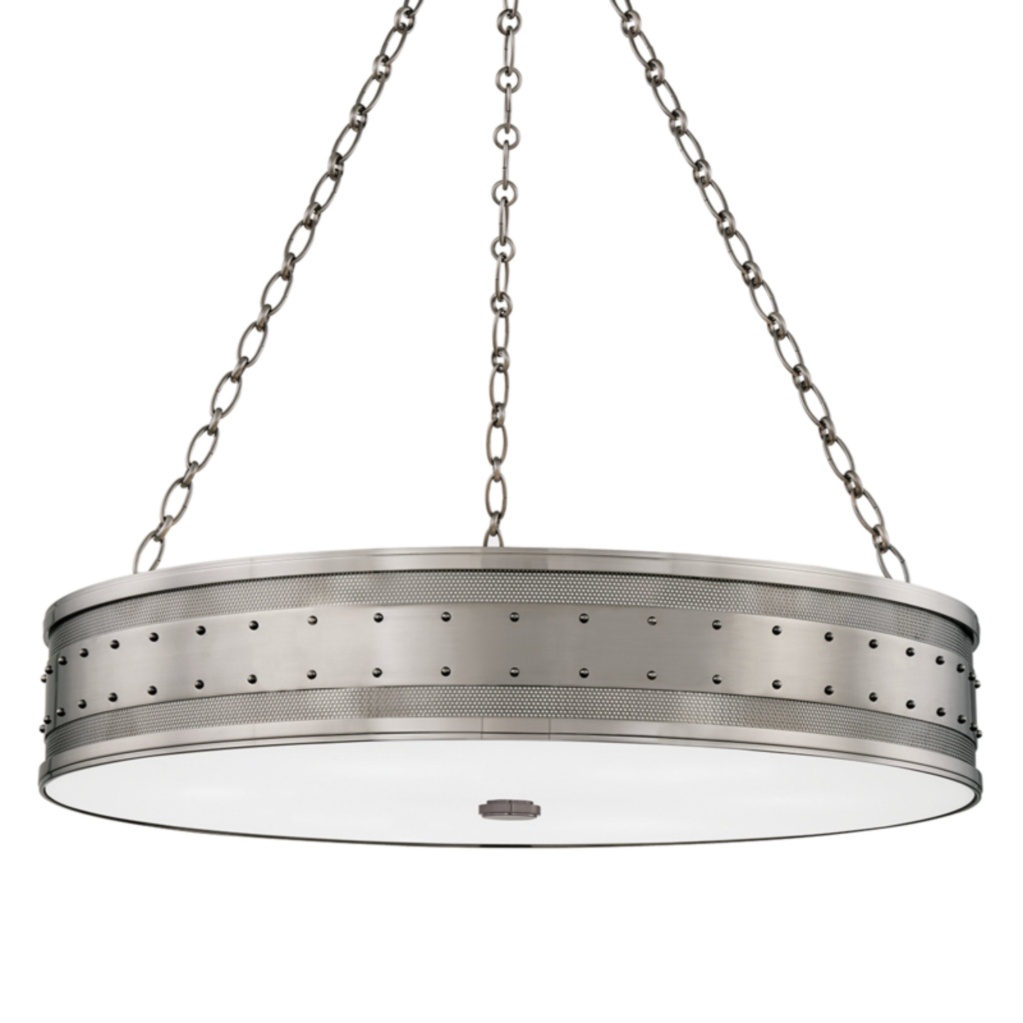 Gaines 6-Light Chandelier in Historic Nickel 30L x 30W x 7H