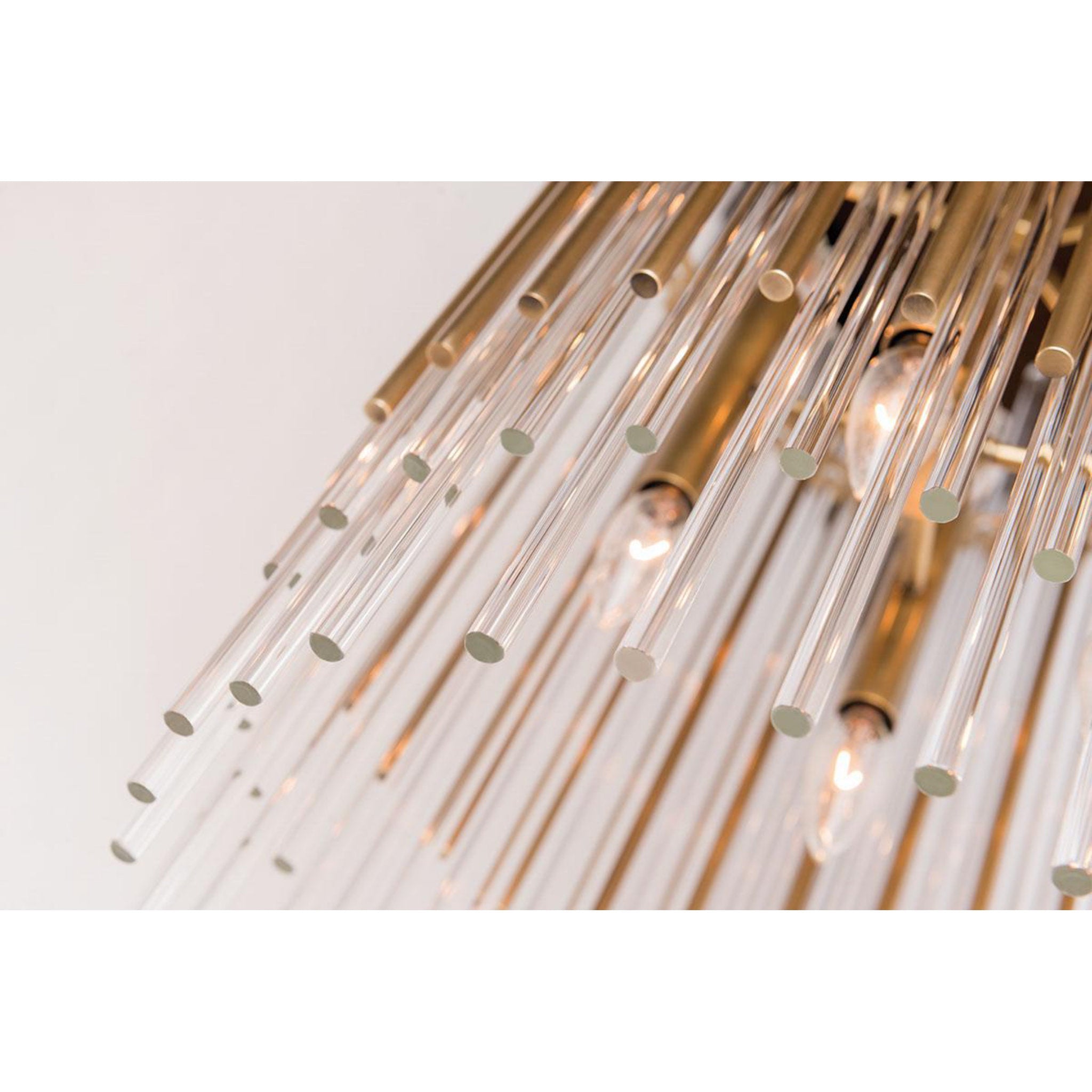 Wallis 10-Light Chandelier in Polished Nickel 20.75L x 20.75W x 30.75H