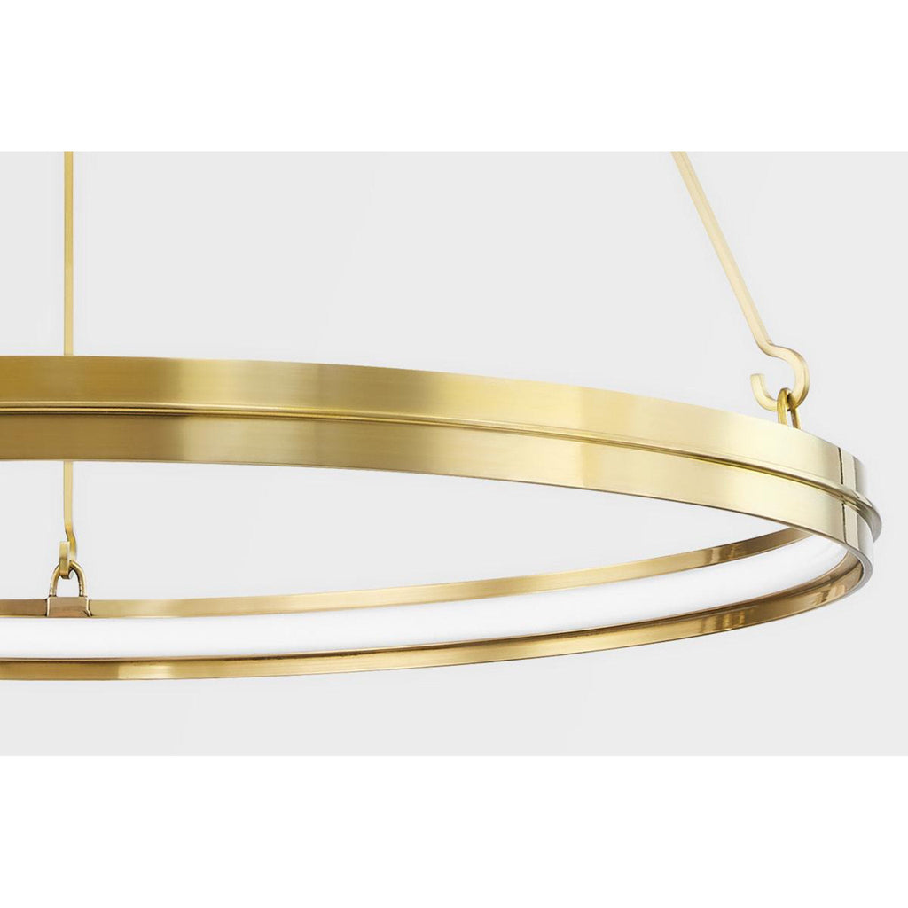 Rosendale 1-Light Chandelier in Old Bronze 42L x 42W x 2.25H