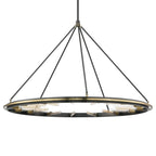 Chambers 15-Light Chandelier in Aged Old Bronze 58.25L x 58.25W x 38.25H