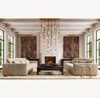 Rain Round Chandelier 18"