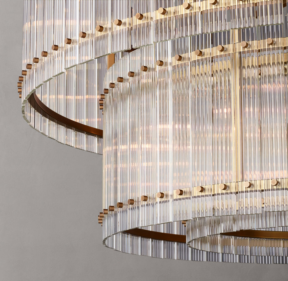 San Marco Two-Tier Round Chandelier 60"