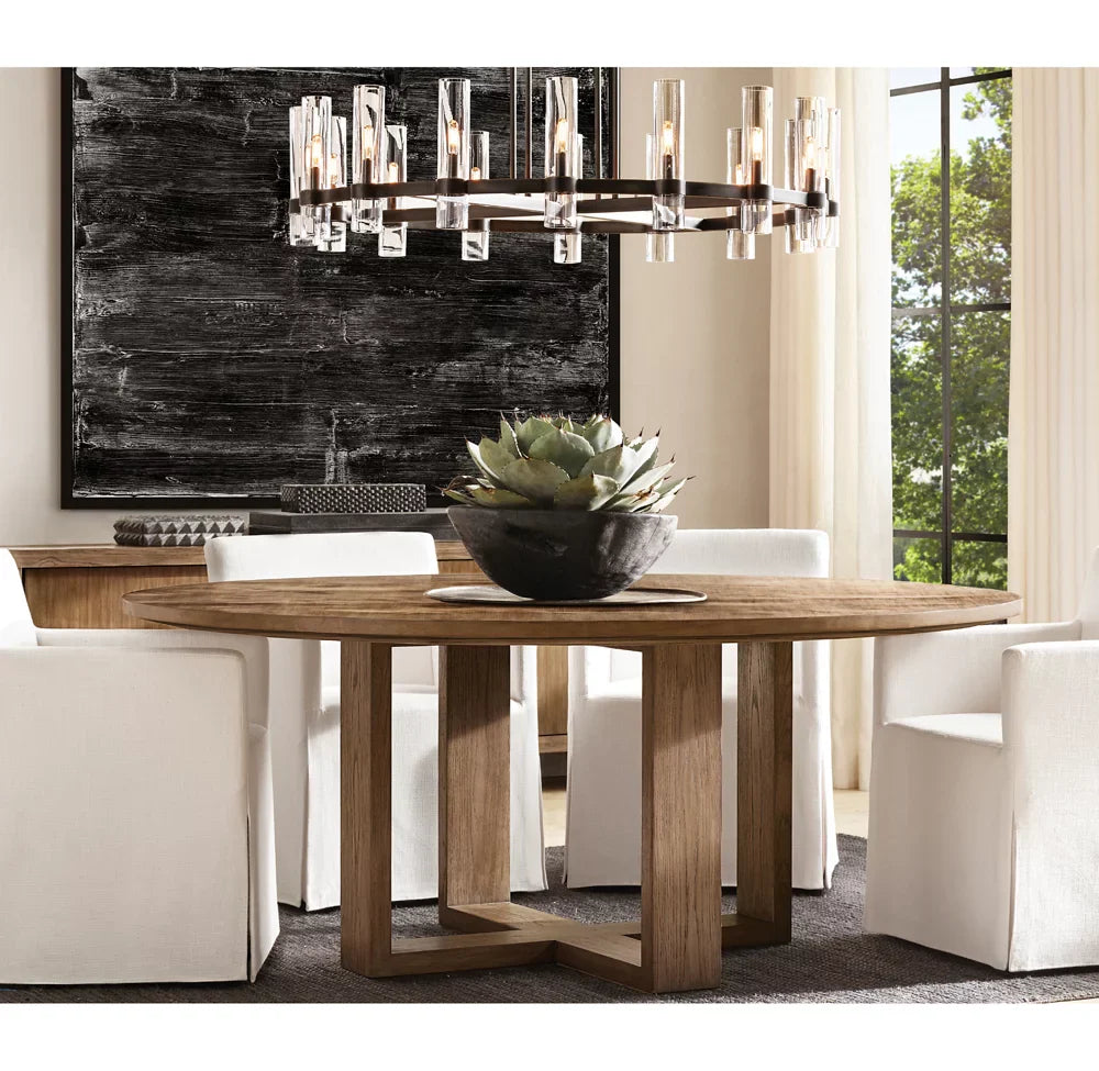Ravelle Round Chandelier 48"