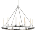 Chambers 12-Light Chandelier in Polished Nickel 45L x 45W x 33.75H